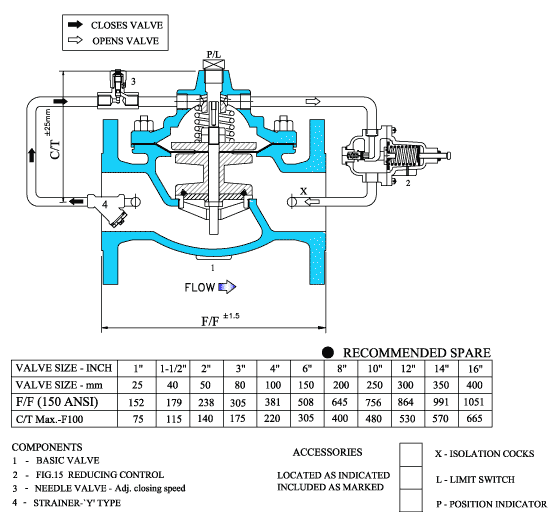 Pressure Reducing Valve Drawing