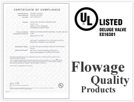 UL Listed / UL Approved Deluge Valves 